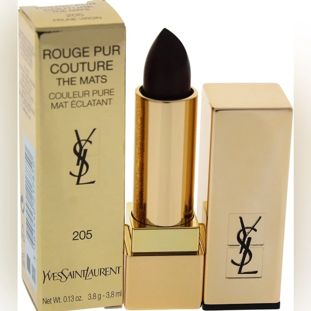 YSL Rouge Pur Couture Lipstick The Mats in Shade #205 Full Size NIB